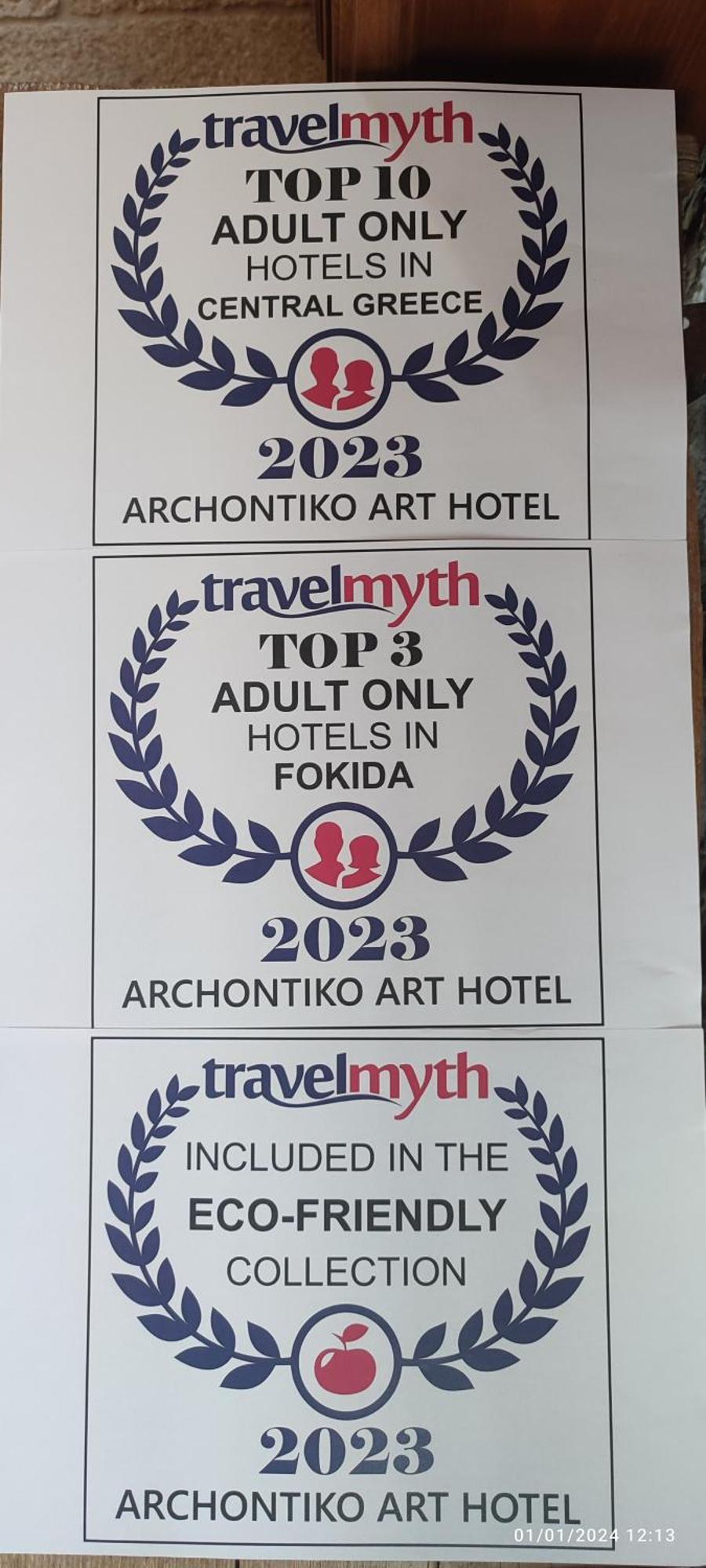 Archontiko Art Hotel Galaxídhion Buitenkant foto