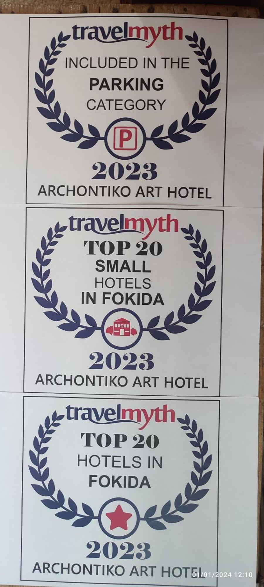 Archontiko Art Hotel Galaxídhion Buitenkant foto